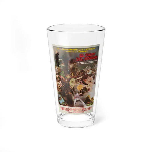 THE HORROR SHOW 1979 Movie Poster - Pint Glass 16oz 16oz - Go Mug Yourself