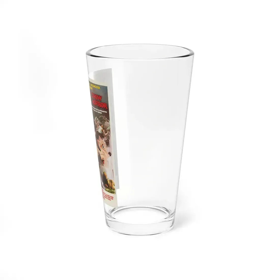 THE HORROR SHOW 1979 Movie Poster - Pint Glass 16oz - Go Mug Yourself