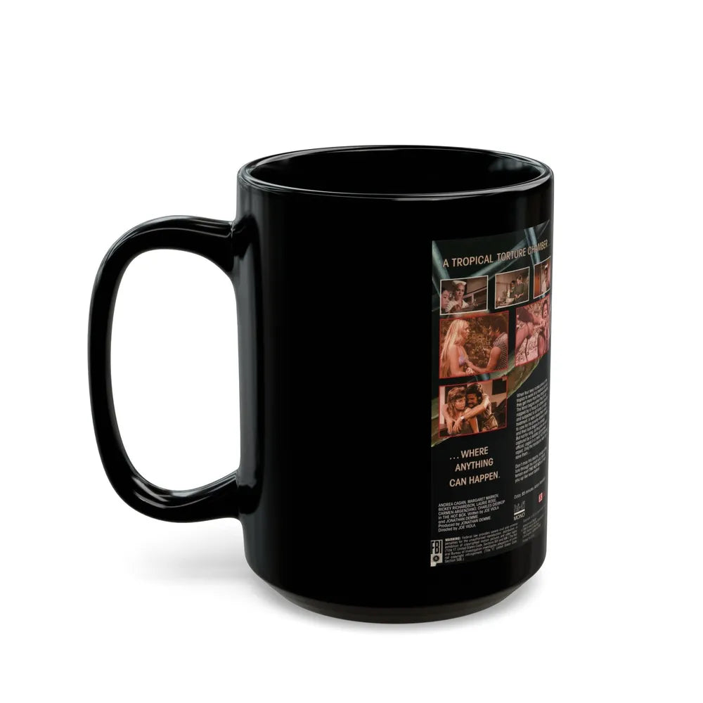 THE HOT BOX (VHS COVER) - Black Coffee Mug-Go Mug Yourself