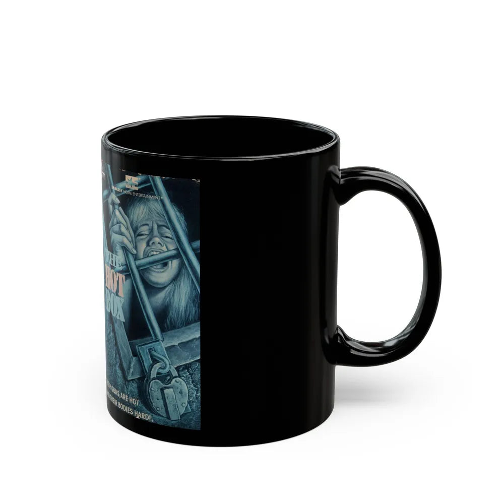 THE HOT BOX (VHS COVER) - Black Coffee Mug-Go Mug Yourself
