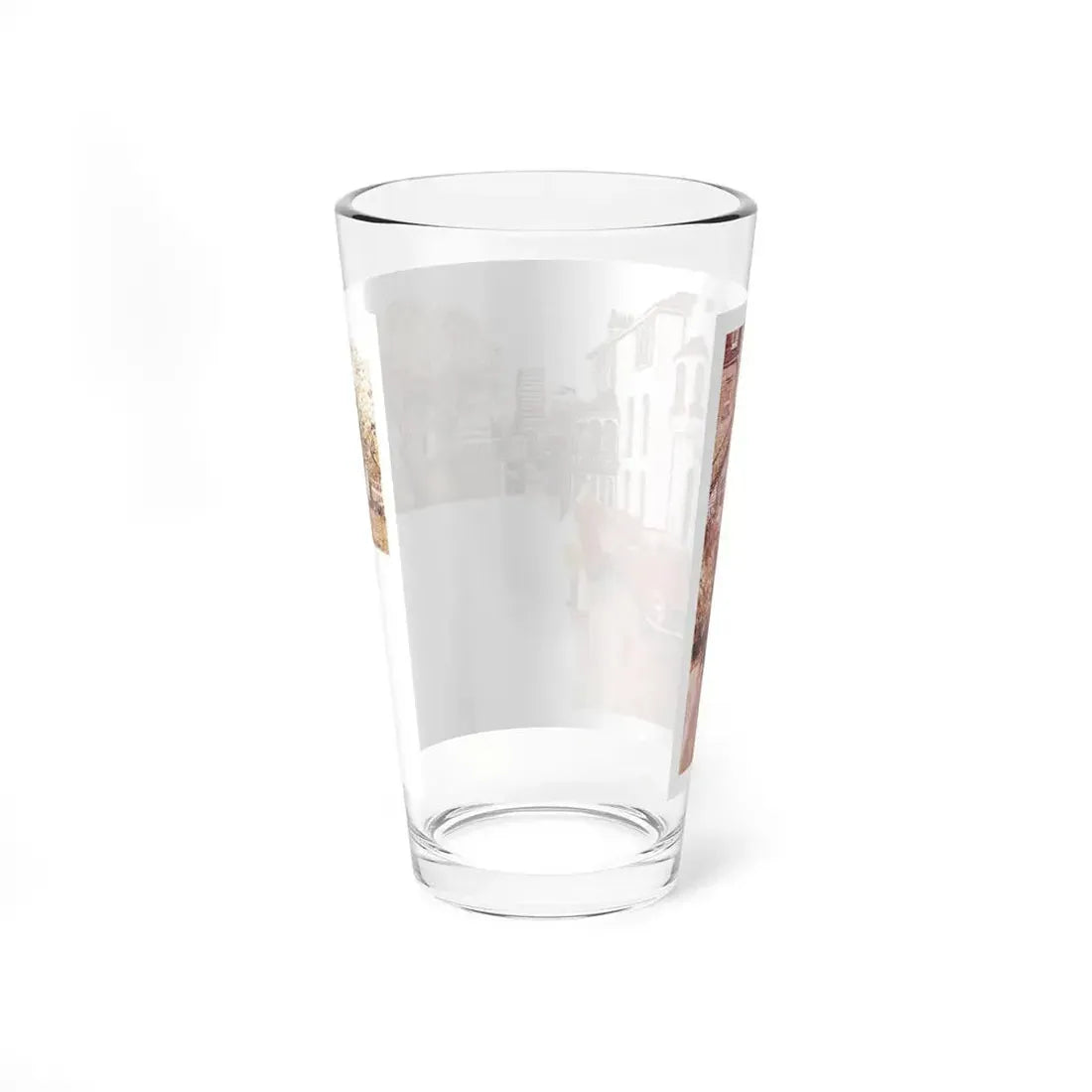 The House In Berlin by Enid Gwynne, Woman's Realm magazine, 1969 (Magazine Illustration) Pint Glass 16oz - Go Mug Yourself