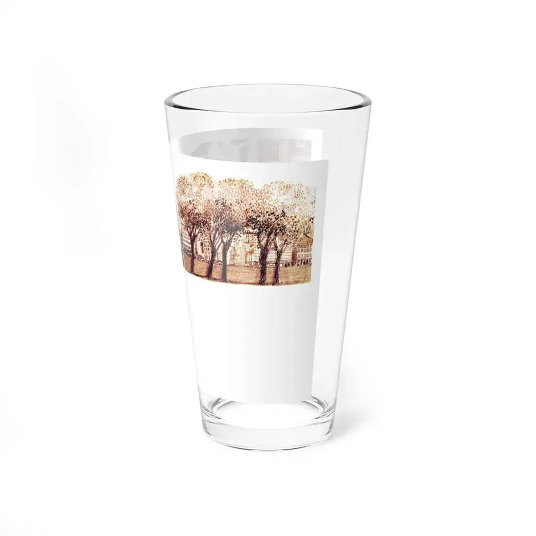The House In Berlin by Enid Gwynne, Woman's Realm magazine, 1969 (Magazine Illustration) Pint Glass 16oz - Go Mug Yourself