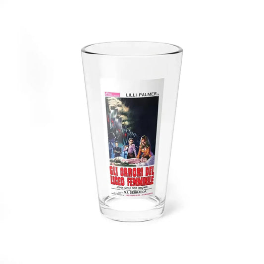 THE HOUSE THAT SCREAMED (ITALIAN) 1969 Movie Poster - Pint Glass 16oz 16oz - Go Mug Yourself