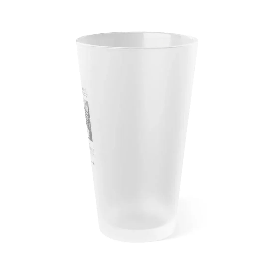 THE HOUSE THAT VANISHED 1973 Movie Poster - Frosted Pint Glass 16oz - Go Mug Yourself