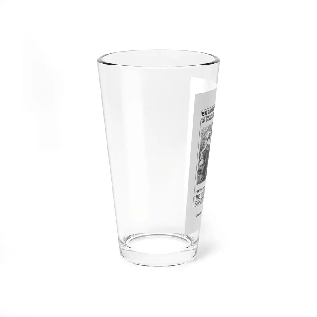 THE HOUSE THAT VANISHED 1973 Movie Poster - Pint Glass 16oz - Go Mug Yourself