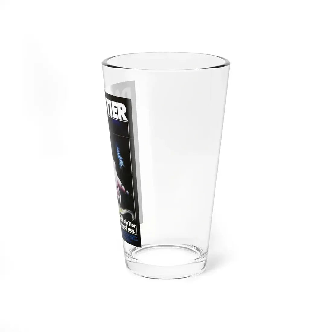 THE HOWLING (GERMAN) 1981 Movie Poster - Pint Glass 16oz - Go Mug Yourself