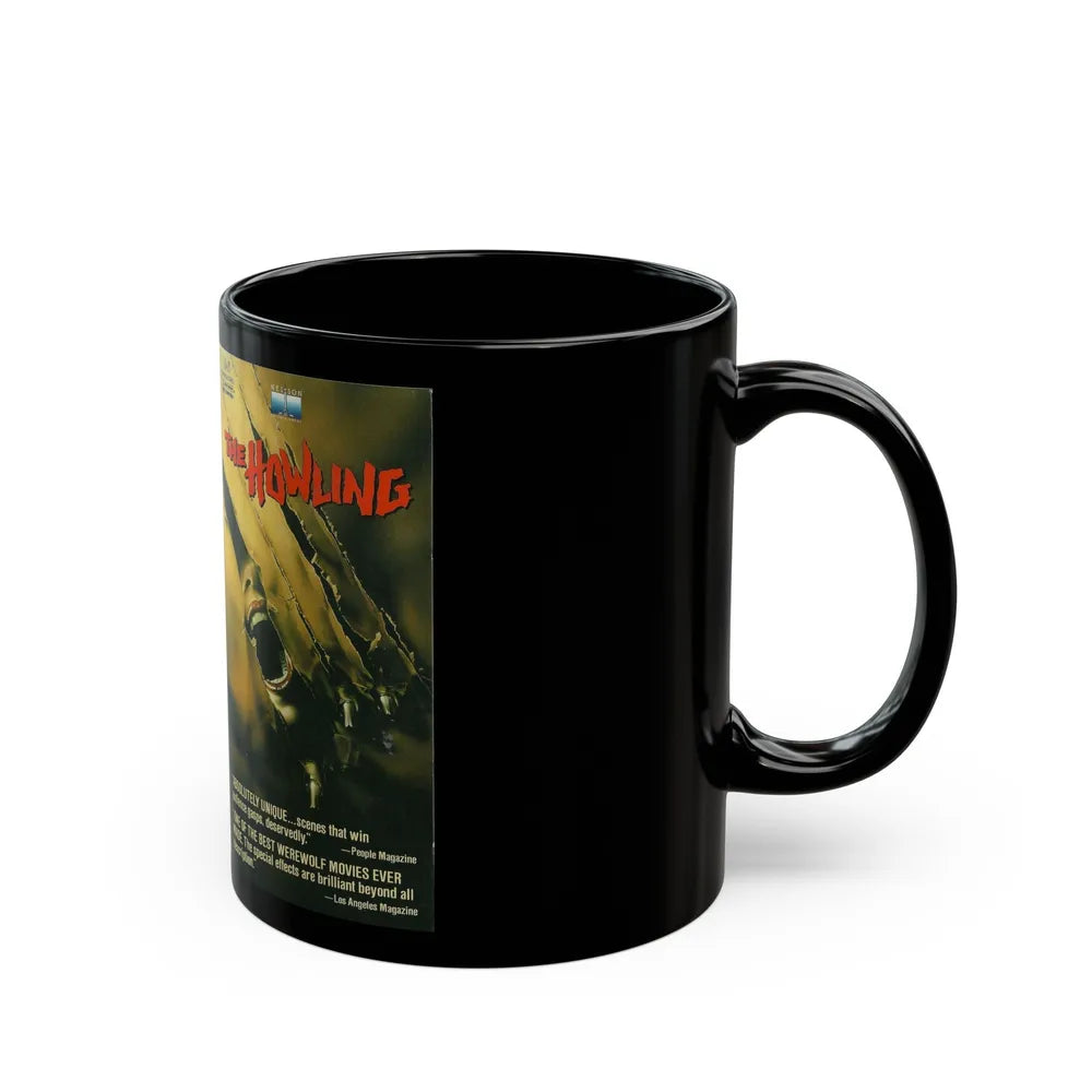 THE HOWLING (VHS COVER) - Black Coffee Mug-Go Mug Yourself