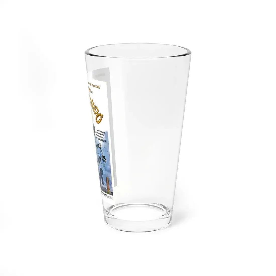 THE HUMAN TORNADO 1976 Movie Poster - Pint Glass 16oz - Go Mug Yourself