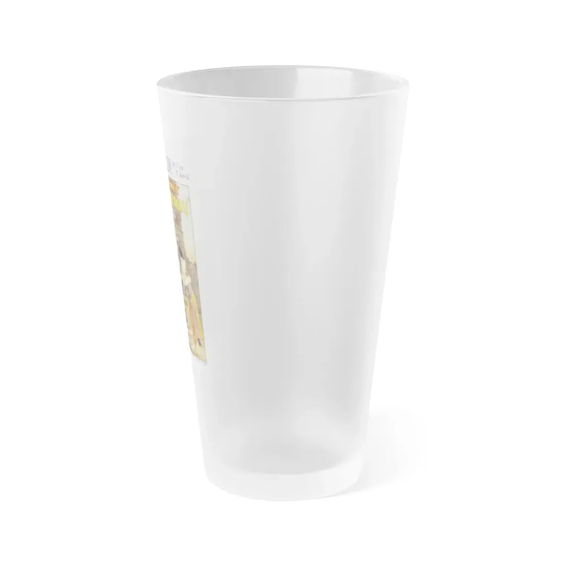 THE HUNCHBACK OF NOTRE DAME 1923 Movie Poster - Frosted Pint Glass 16oz - Go Mug Yourself