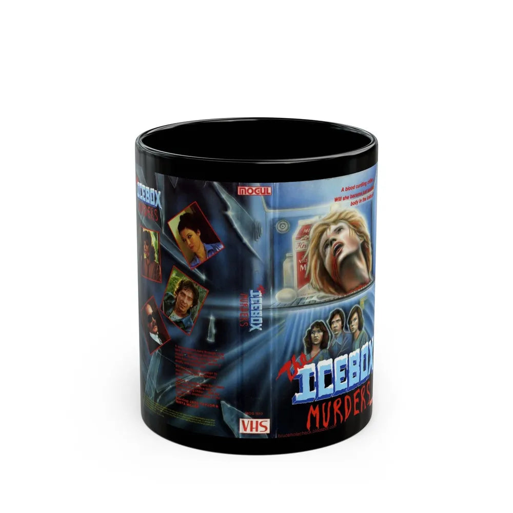 THE ICEBOX MURDERS (VHS COVER) - Black Coffee Mug-11oz-Go Mug Yourself