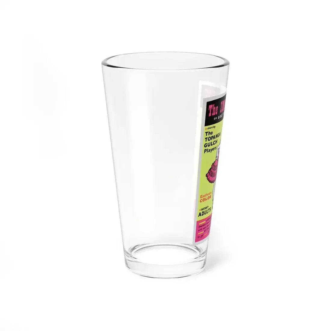 THE IMMORAL WEST 1962 Movie Poster - Pint Glass 16oz - Go Mug Yourself