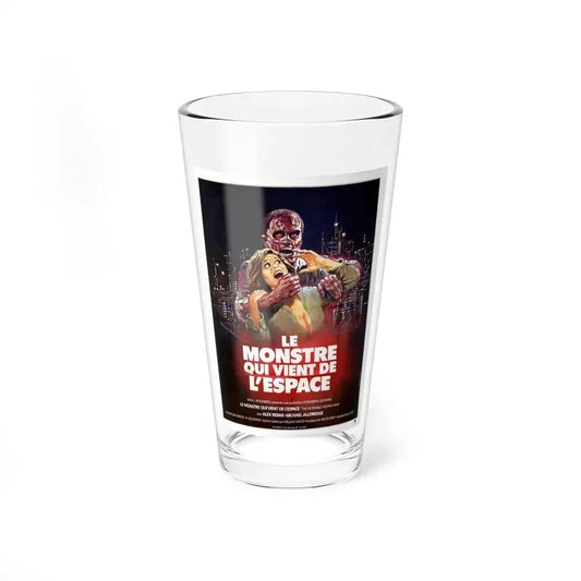 THE INCREDIBLE MELTING MAN (FRENCH) 1977 Movie Poster - Pint Glass 16oz 16oz - Go Mug Yourself