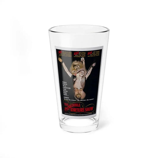 THE INCREDIBLE TORTURE SHOW (BLOODSUCKING FREAKS) 1976 Movie Poster - Pint Glass 16oz 16oz - Go Mug Yourself