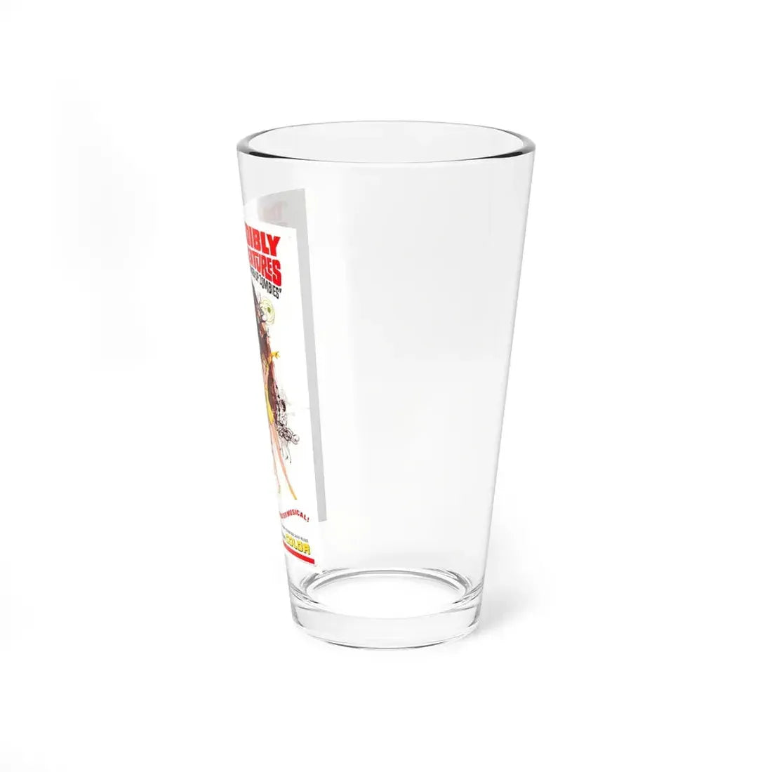 THE INCREDIBLY STRANGE CREATURES WHO STOPPED LIVING AND BECAME MIXED-UP ZOMBIES 1964 Movie Poster - Pint Glass 16oz - Go Mug Yourself