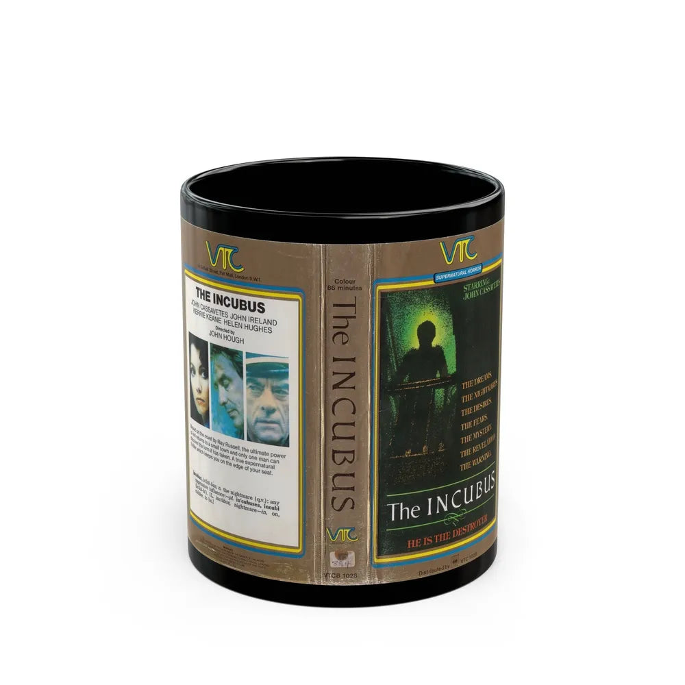 THE INCUBUS (VHS COVER) - Black Coffee Mug-11oz-Go Mug Yourself