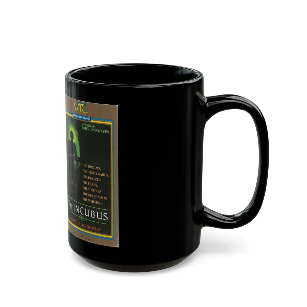 THE INCUBUS (VHS COVER) - Black Coffee Mug-Go Mug Yourself