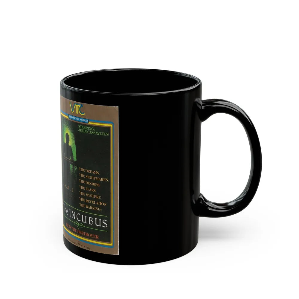 THE INCUBUS (VHS COVER) - Black Coffee Mug-Go Mug Yourself