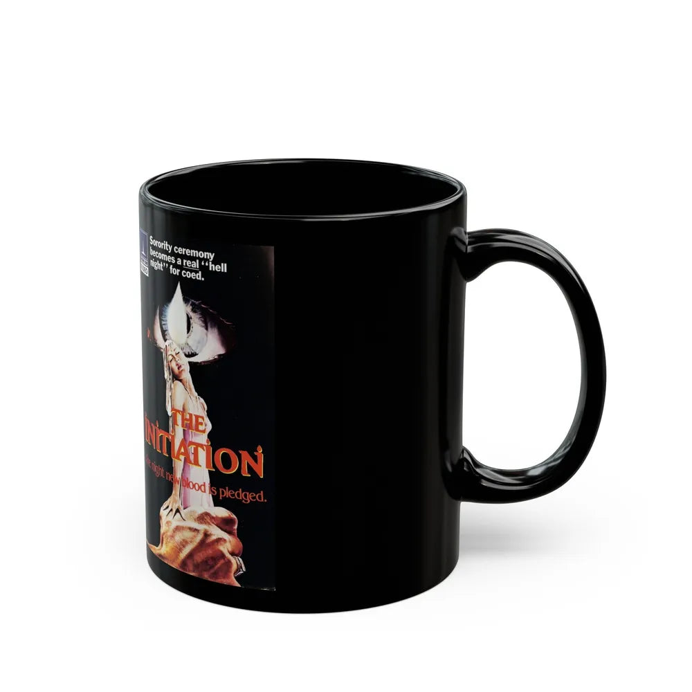 THE INITIATION VERSION2 (VHS COVER) - Black Coffee Mug-Go Mug Yourself