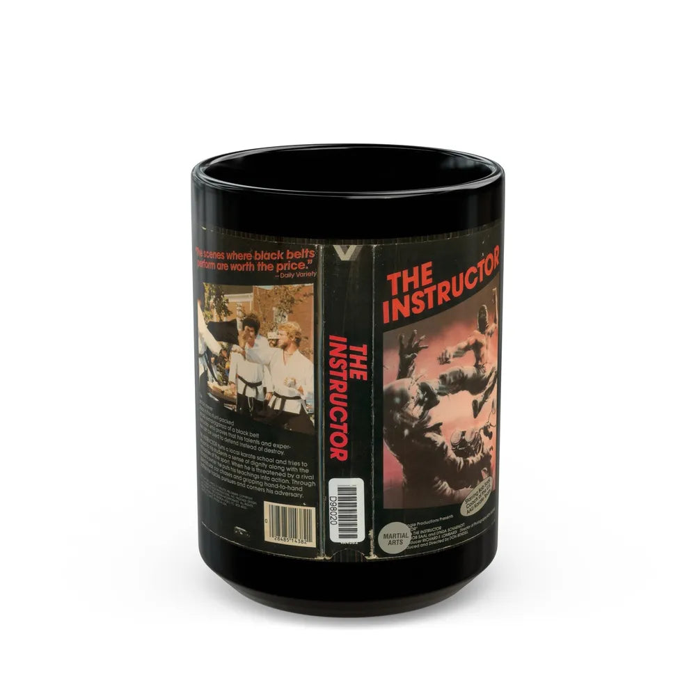 THE INSTRUCTOR (VHS COVER) - Black Coffee Mug-15oz-Go Mug Yourself