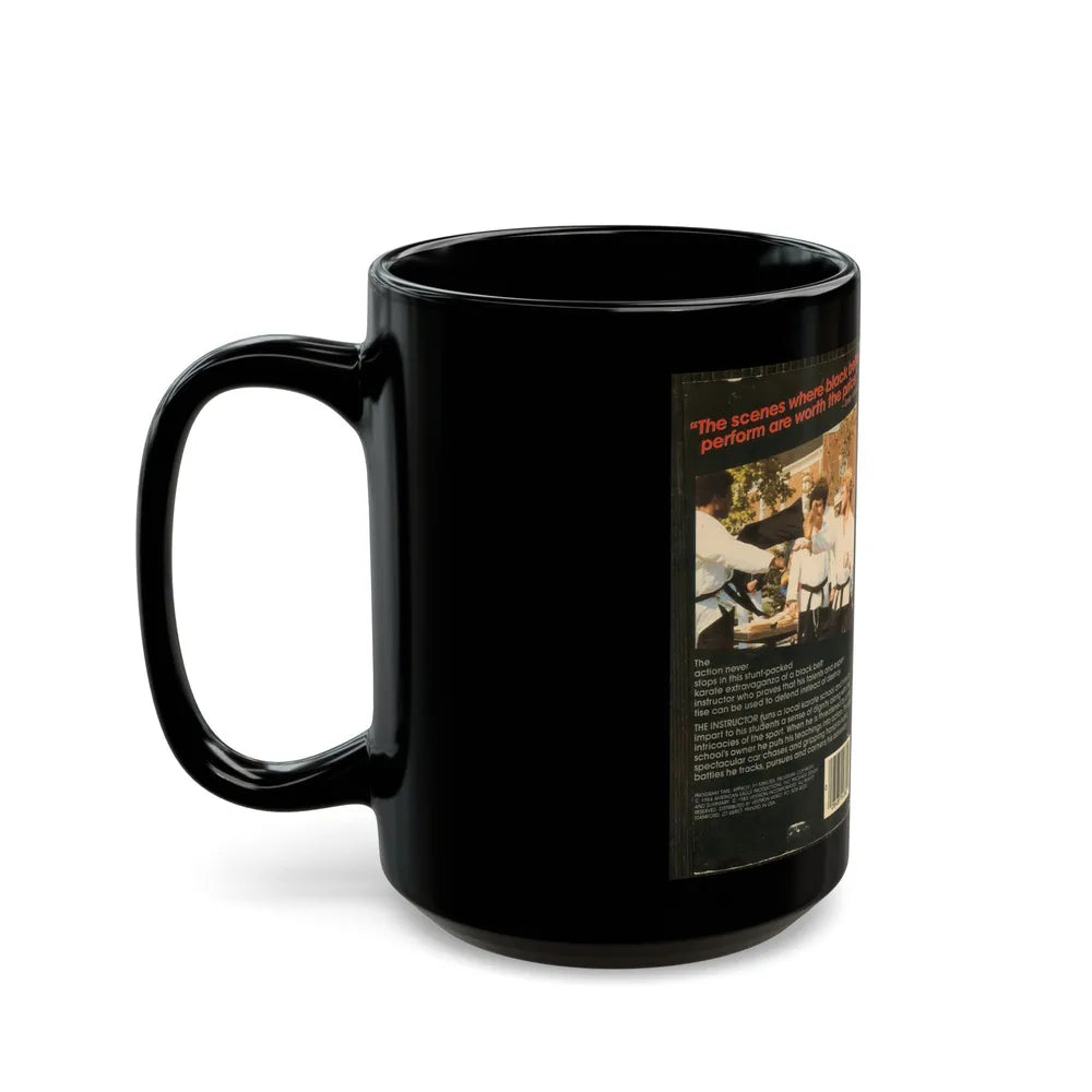 THE INSTRUCTOR (VHS COVER) - Black Coffee Mug-Go Mug Yourself