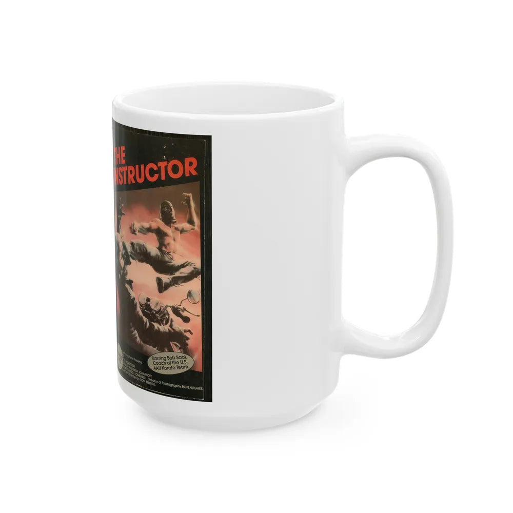 THE INSTRUCTOR (VHS COVER) - White Coffee Mug-Go Mug Yourself