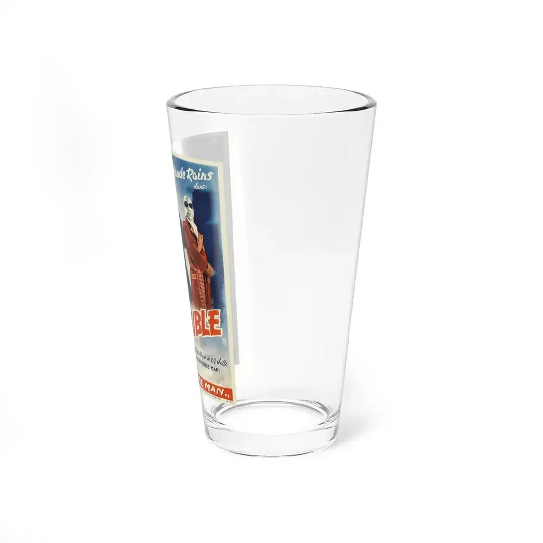 THE INVISIBLE MAN (BELGIAN) 1933 Movie Poster - Pint Glass 16oz - Go Mug Yourself