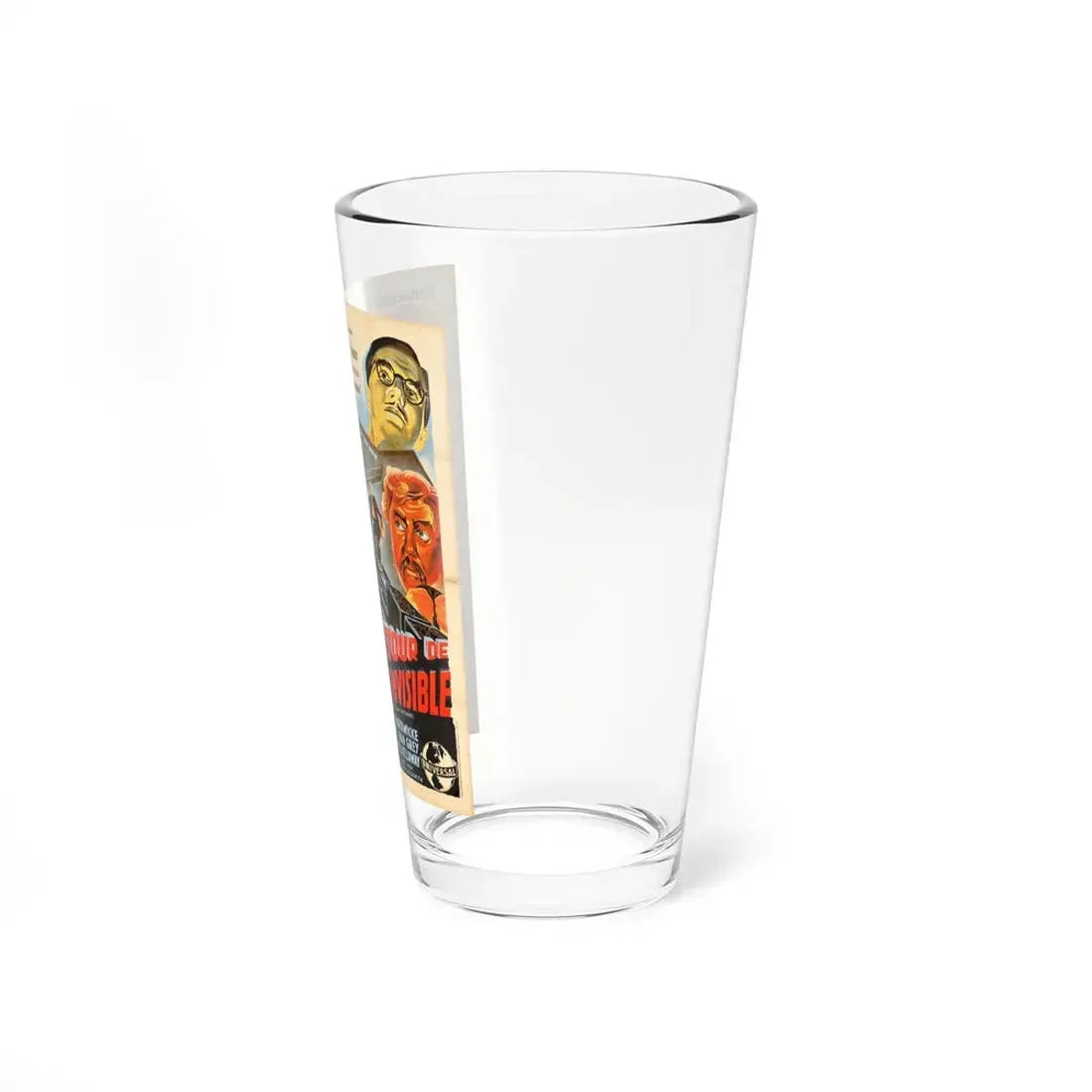 THE INVISIBLE MAN RETURNS (FRENCH RERELEASE) 1940 Movie Poster - Pint Glass 16oz - Go Mug Yourself