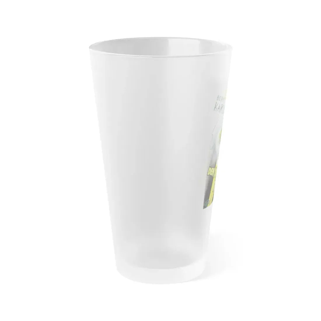 THE INVISIBLE RAY 1936 Movie Poster - Frosted Pint Glass 16oz - Go Mug Yourself
