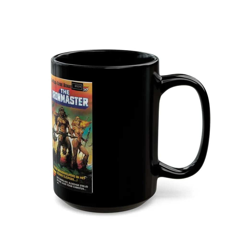 THE IRONMASTER SAM PASCO (VHS COVER) - Black Coffee Mug-Go Mug Yourself