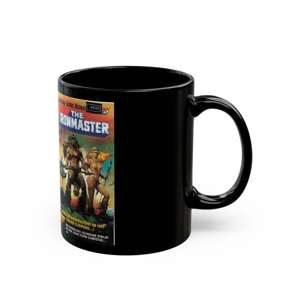 THE IRONMASTER SAM PASCO (VHS COVER) - Black Coffee Mug-Go Mug Yourself