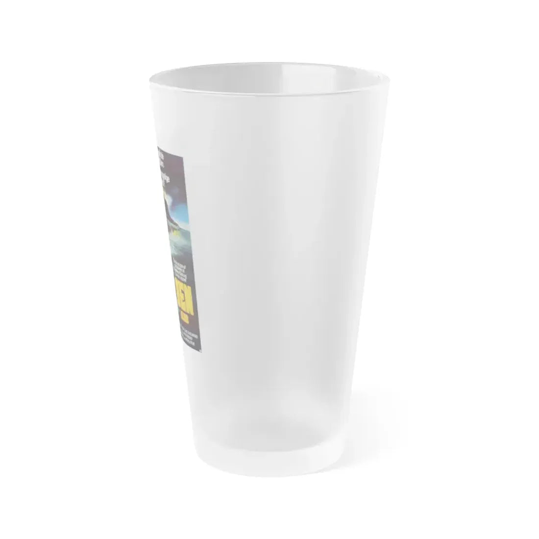 THE ISLAND (DANISH) 1980 Movie Poster - Frosted Pint Glass 16oz - Go Mug Yourself