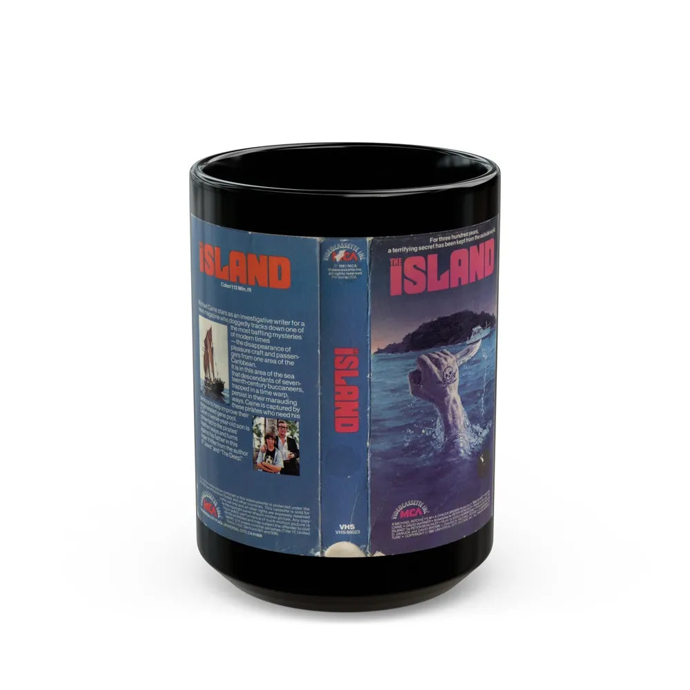 THE ISLAND (VHS COVER) - Black Coffee Mug-15oz-Go Mug Yourself
