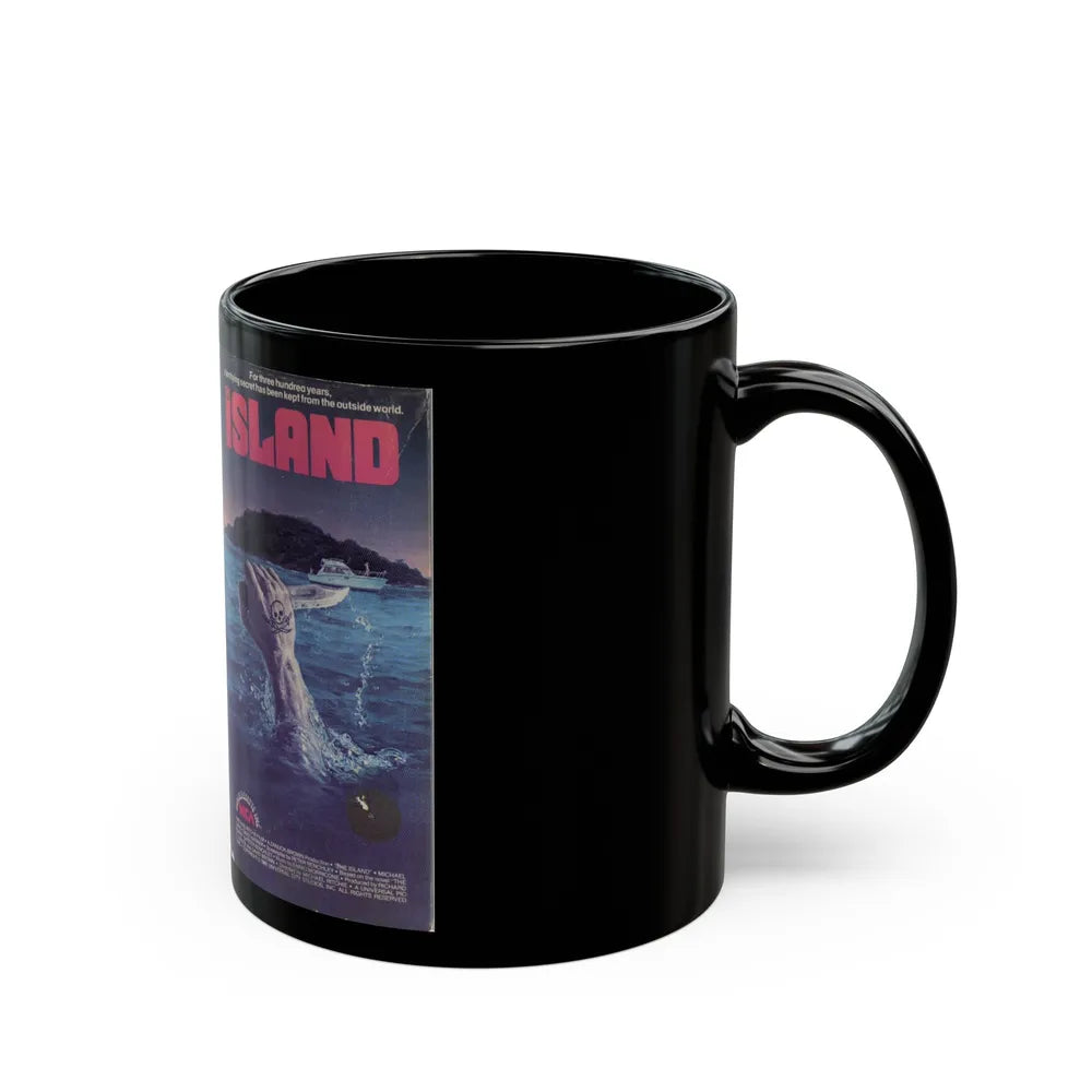 THE ISLAND (VHS COVER) - Black Coffee Mug-Go Mug Yourself
