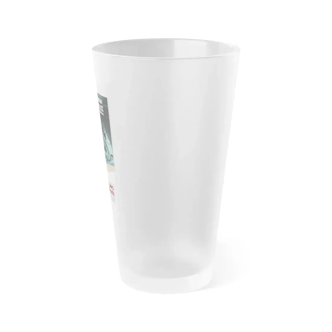 THE JAWS OF DEATH 1976 Movie Poster - Frosted Pint Glass 16oz - Go Mug Yourself