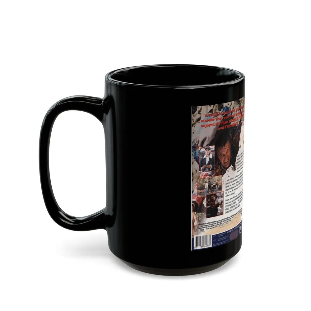 THE KILLING GROUNDS (VHS COVER) - Black Coffee Mug-Go Mug Yourself