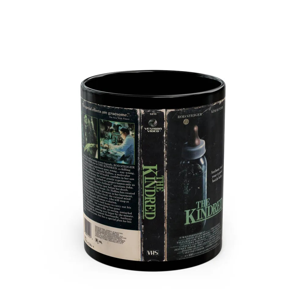 THE KINDRED (VHS COVER) - Black Coffee Mug-11oz-Go Mug Yourself