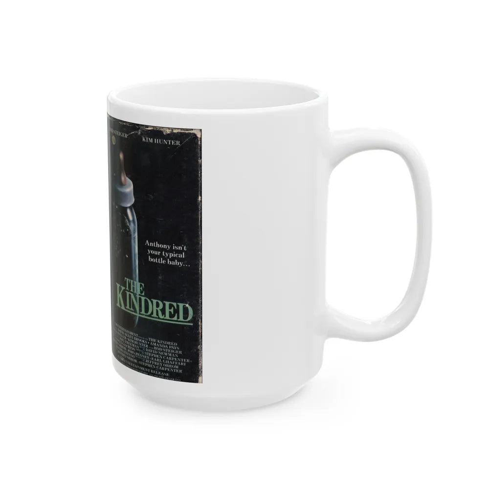 THE KINDRED (VHS COVER) - White Coffee Mug-Go Mug Yourself