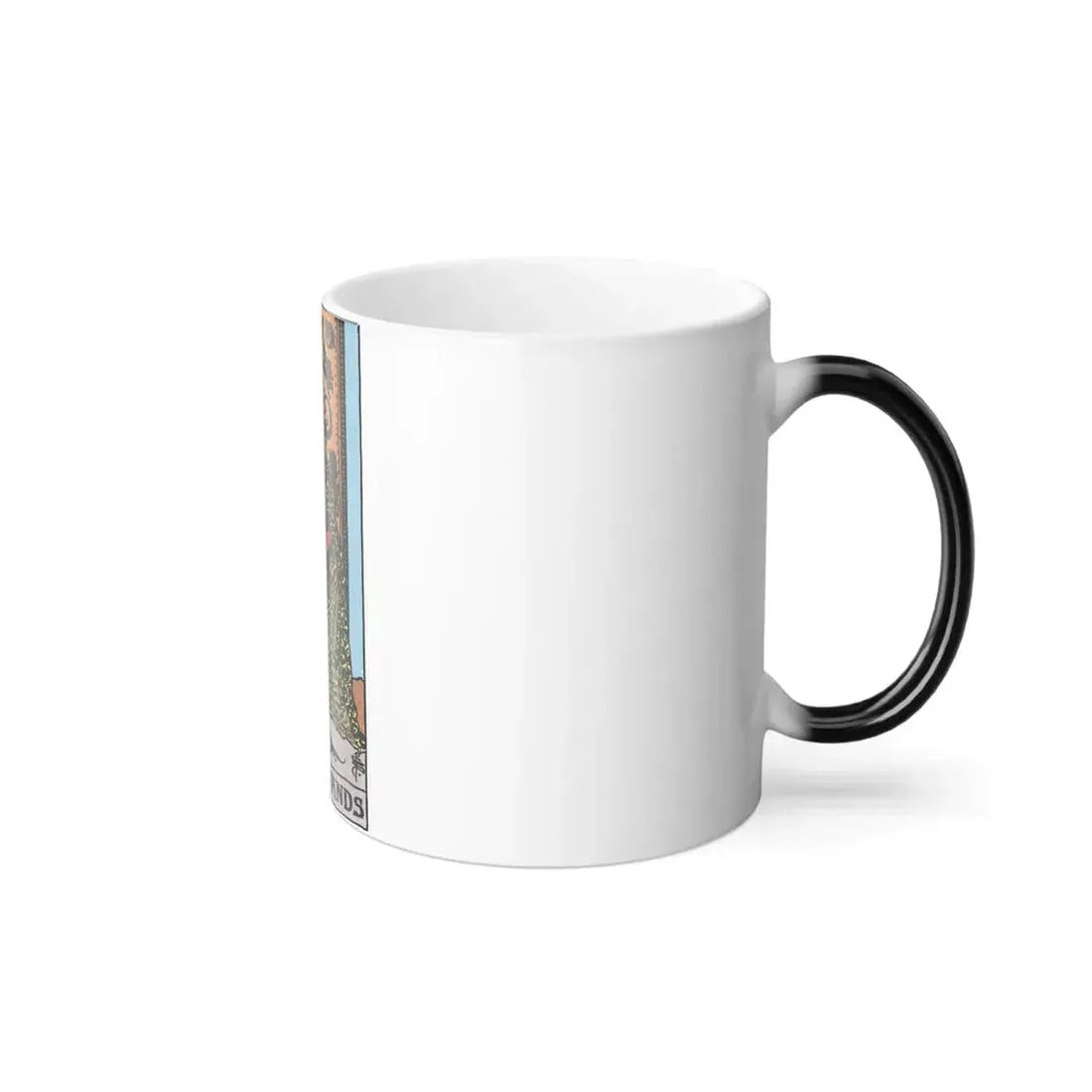 The King of Wands (Tarot Card) Color Changing Mug 11oz - Go Mug Yourself