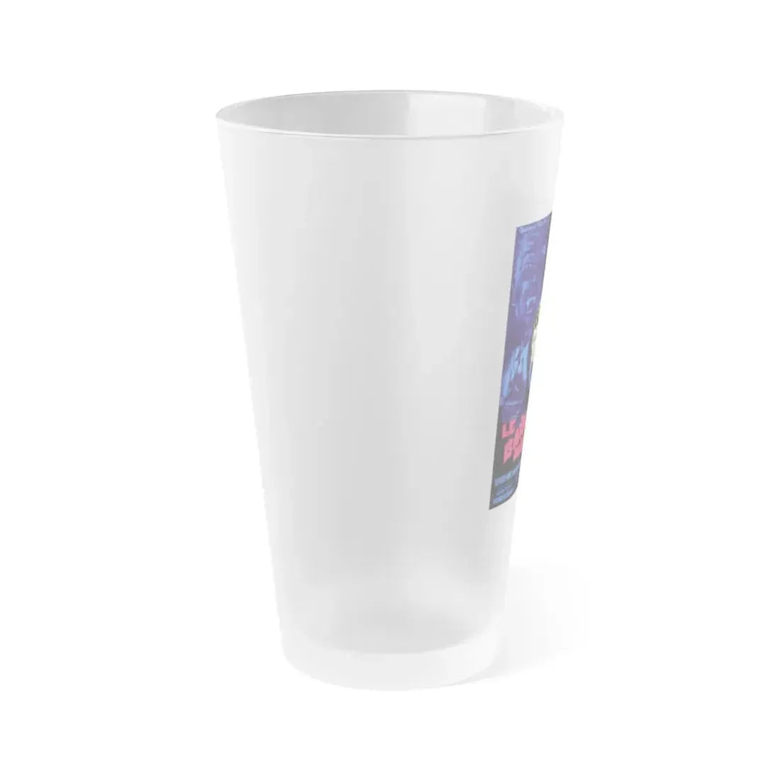 THE KISS OF THE VAMPIRE 1963 Movie Poster - Frosted Pint Glass 16oz - Go Mug Yourself
