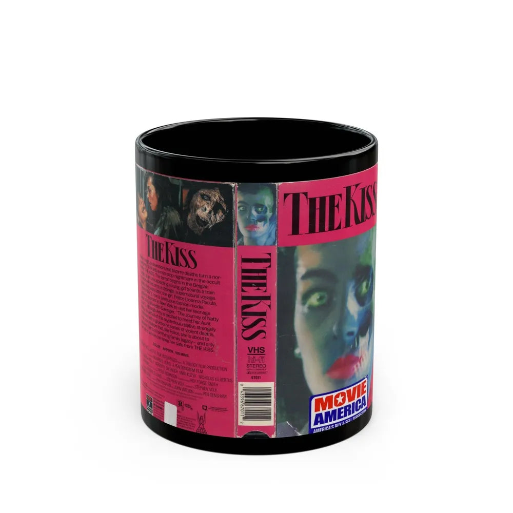 THE KISS (VHS COVER) - Black Coffee Mug-11oz-Go Mug Yourself