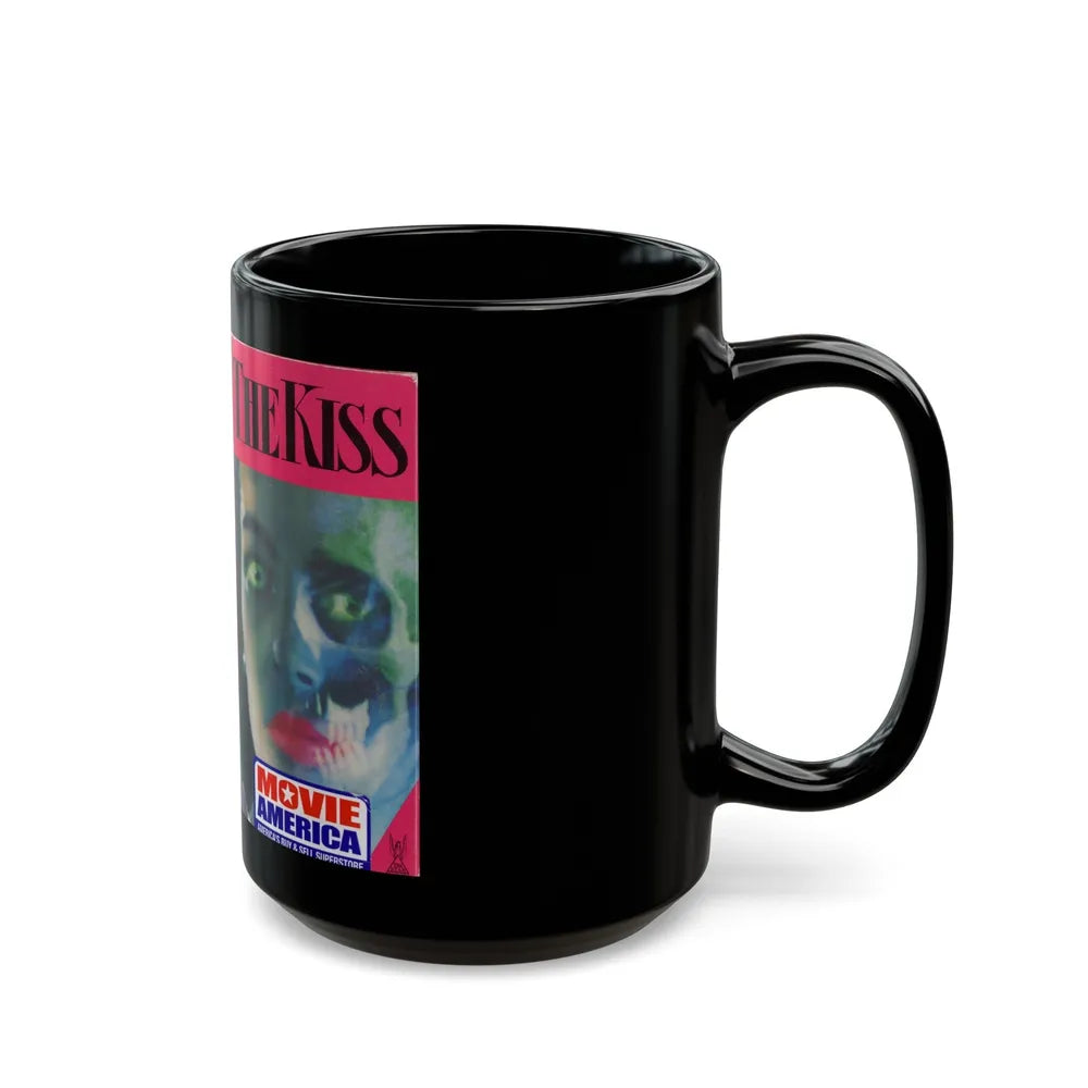 THE KISS (VHS COVER) - Black Coffee Mug-Go Mug Yourself