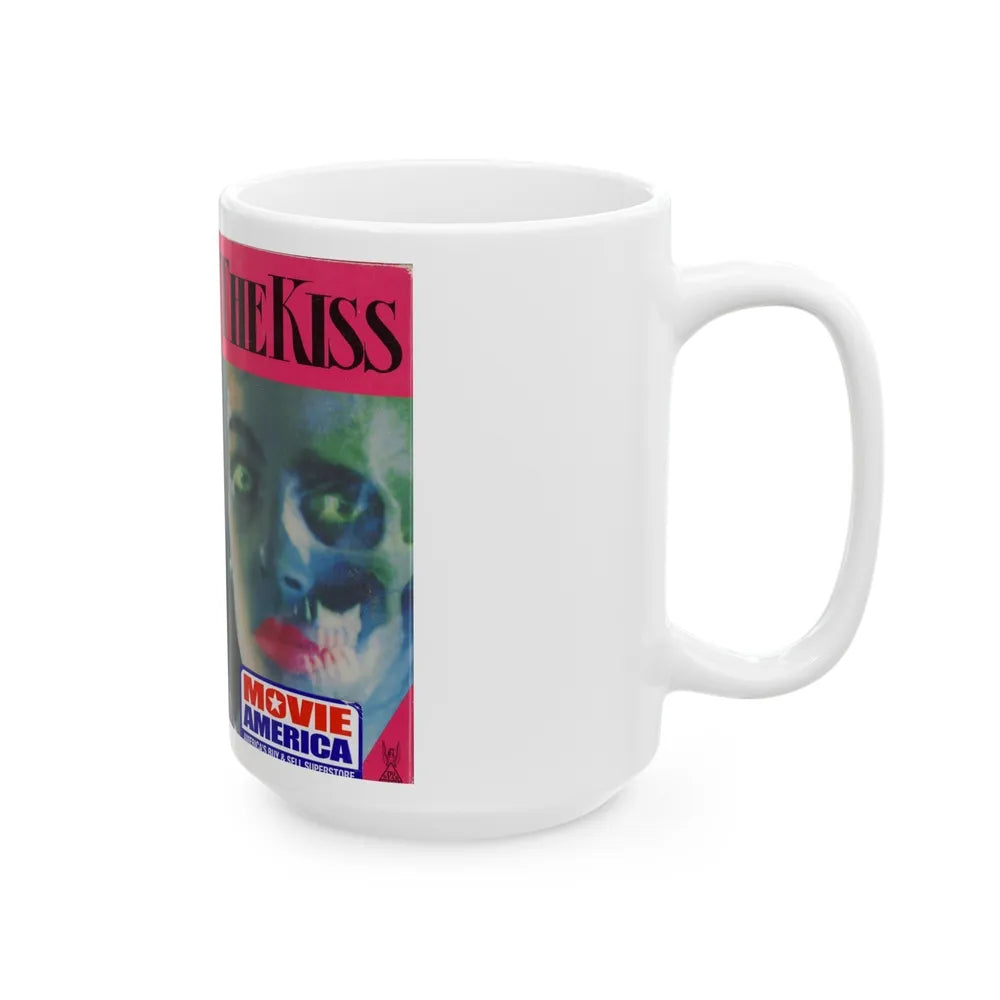 THE KISS (VHS COVER) - White Coffee Mug-Go Mug Yourself
