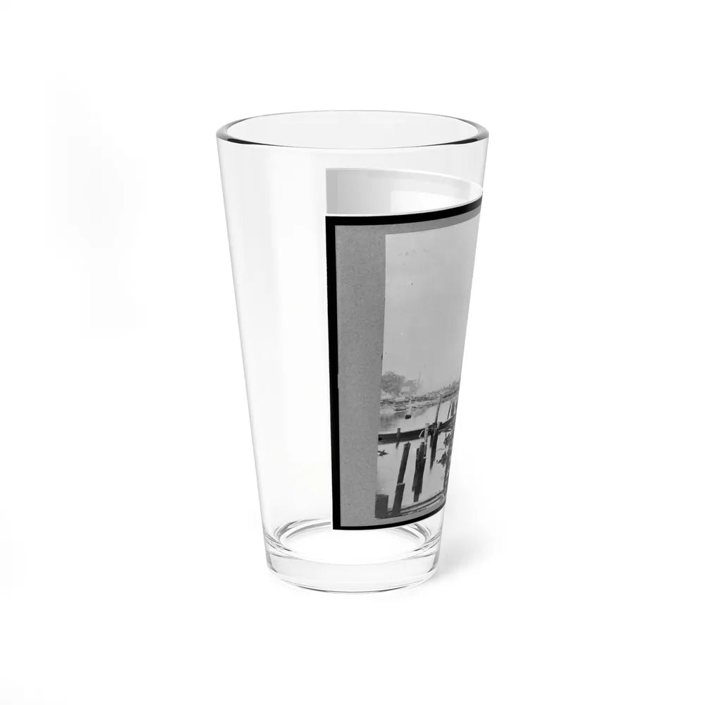 The Landing At City Point, Virginia (U.S. Civil War) Pint Glass 16oz-Go Mug Yourself