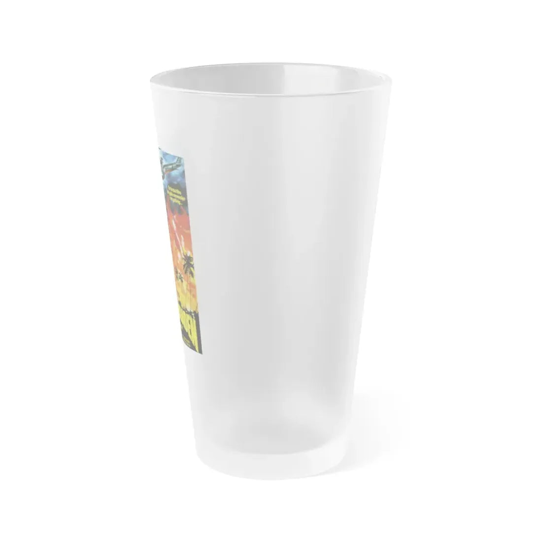 THE LAST HUNTER (2) 1980 Movie Poster - Frosted Pint Glass 16oz - Go Mug Yourself