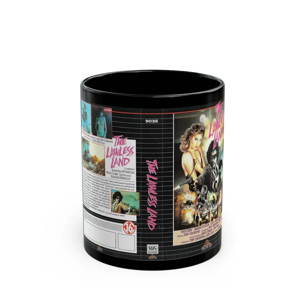 THE LAWLESS LAND MGM (VHS COVER) - Black Coffee Mug-11oz-Go Mug Yourself