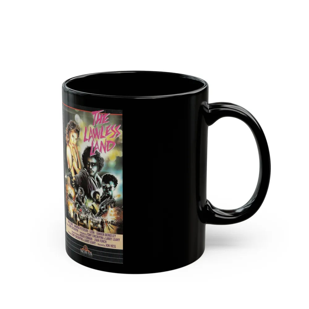 THE LAWLESS LAND MGM (VHS COVER) - Black Coffee Mug-Go Mug Yourself
