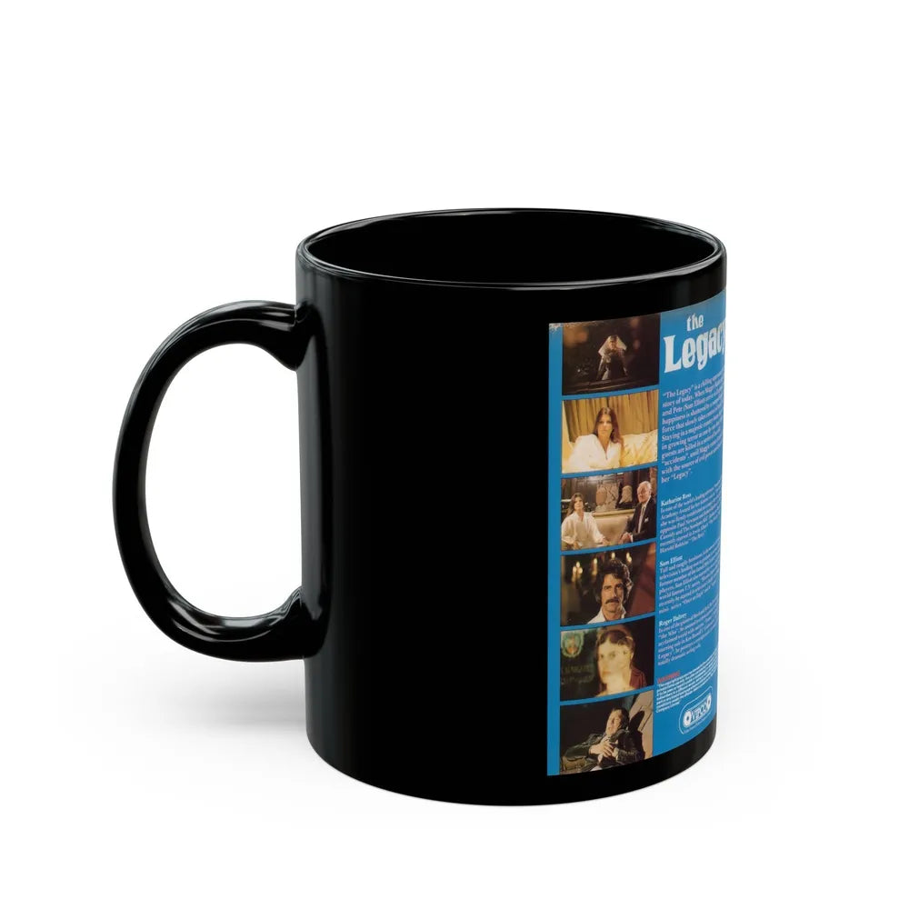 THE LEGACY (VHS COVER) - Black Coffee Mug-Go Mug Yourself