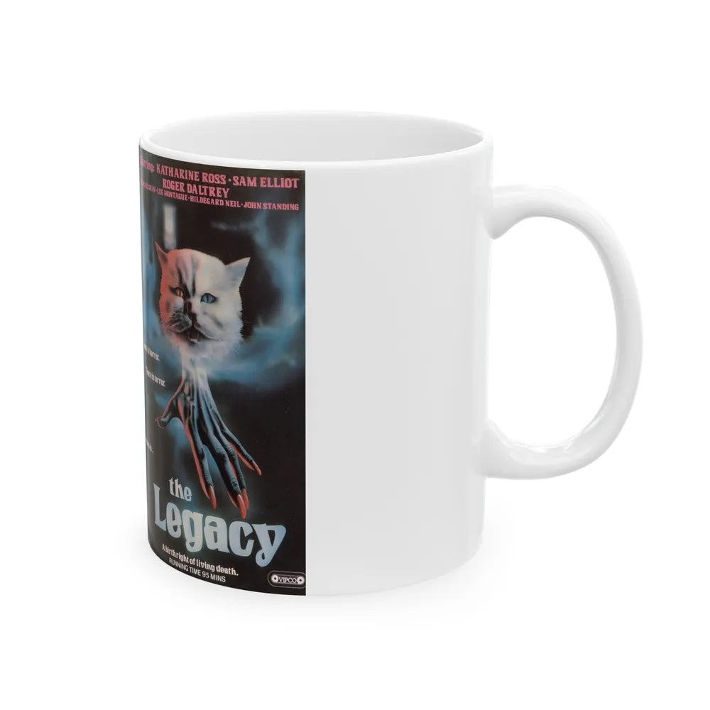 THE LEGACY VIPCO (VHS COVER) - White Coffee Mug-Go Mug Yourself