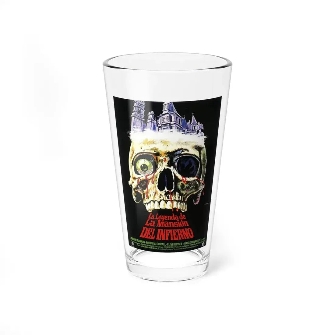 THE LEGEND OF HELL HOUSE (2) 1973 Movie Poster - Pint Glass 16oz 16oz - Go Mug Yourself