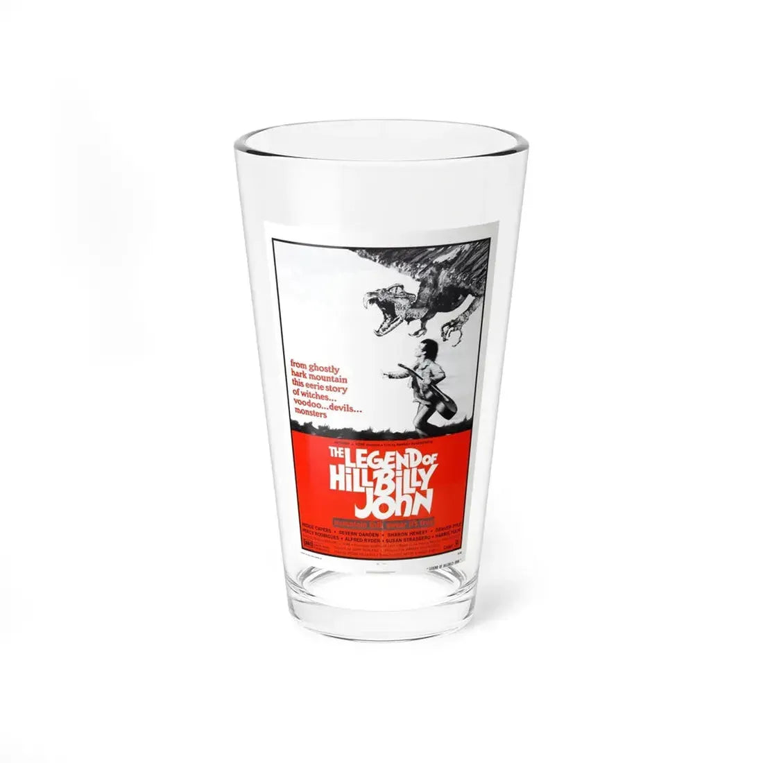 THE LEGEND OF HILLBILLY JOHN 1972 Movie Poster - Pint Glass 16oz 16oz - Go Mug Yourself